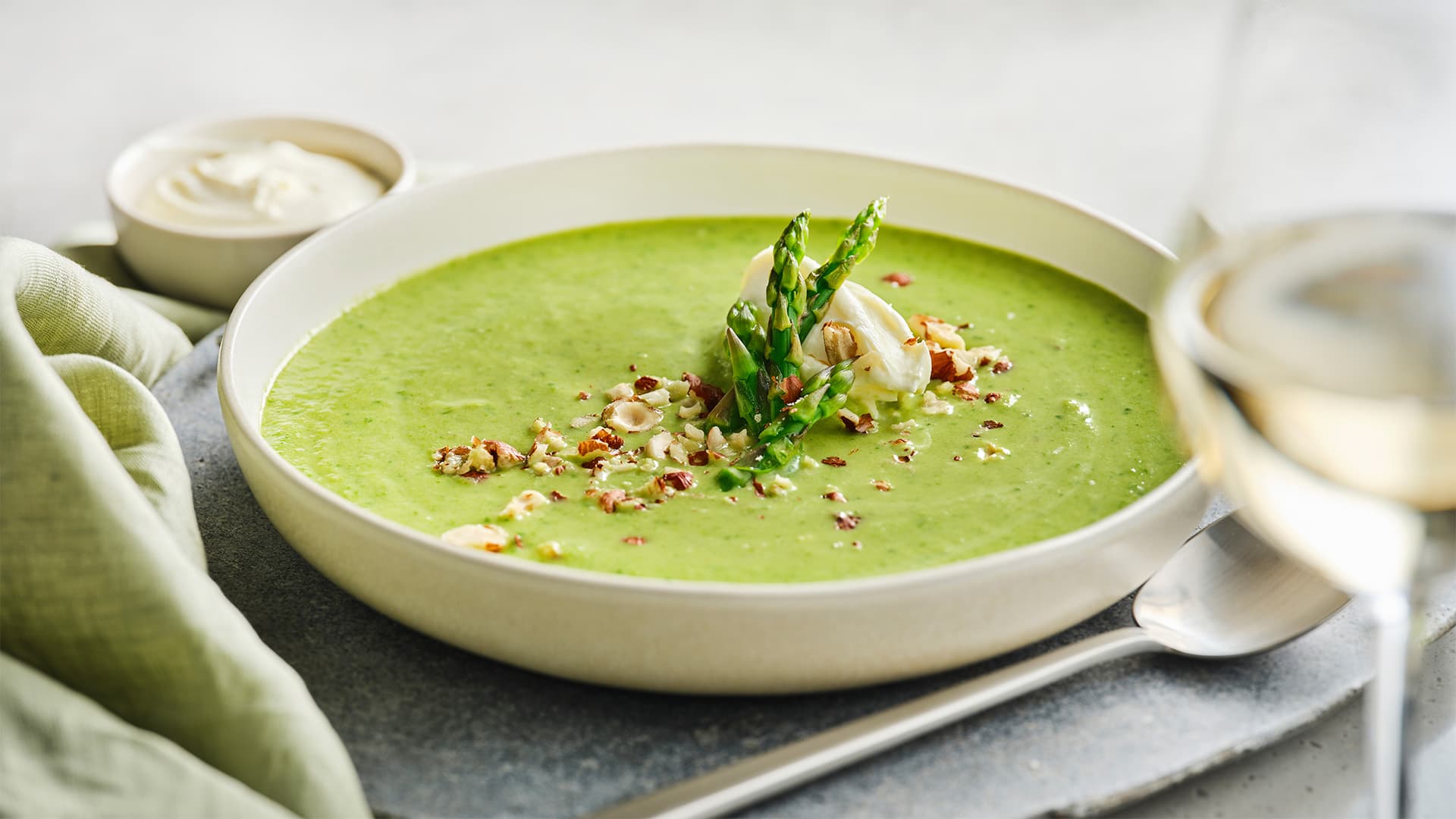 Wild Leek Vichyssoise