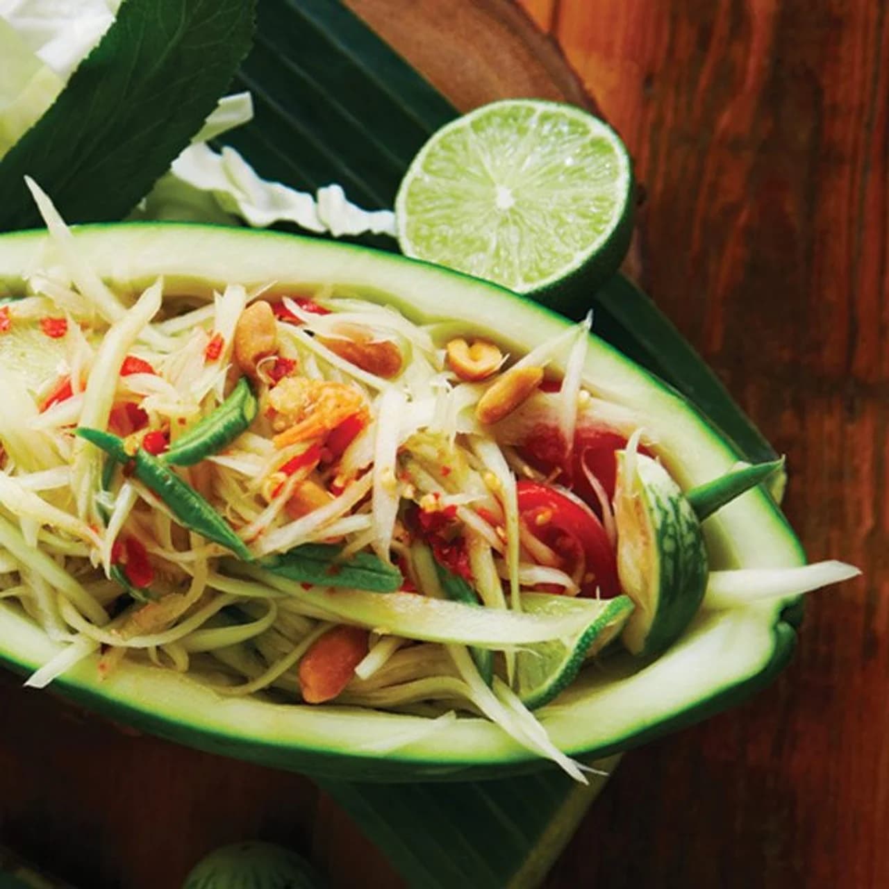 Som Tam (Green Papaya Salad)